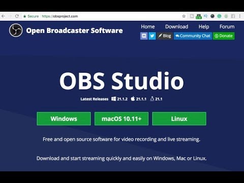 obs studio for mac 10.6.8